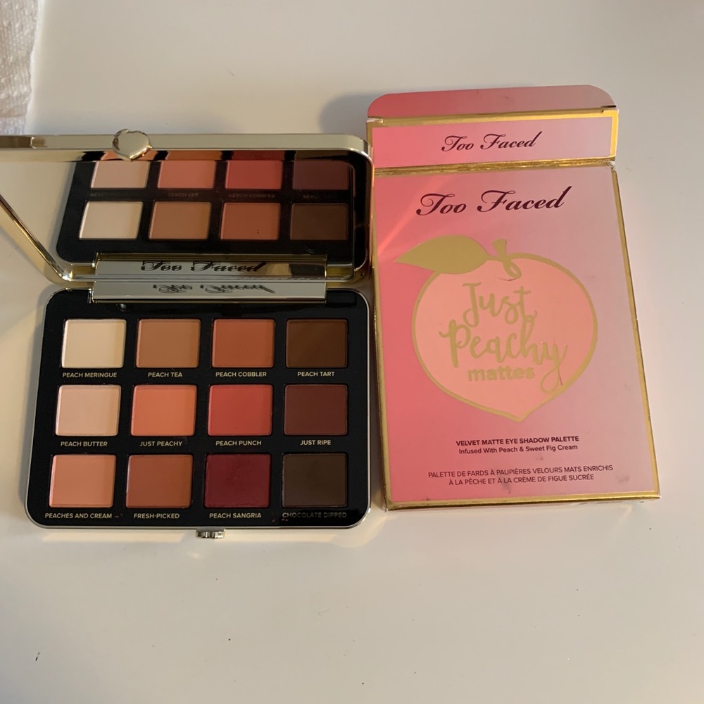 Too Faced Just Peachy Mattes Eyeshadow